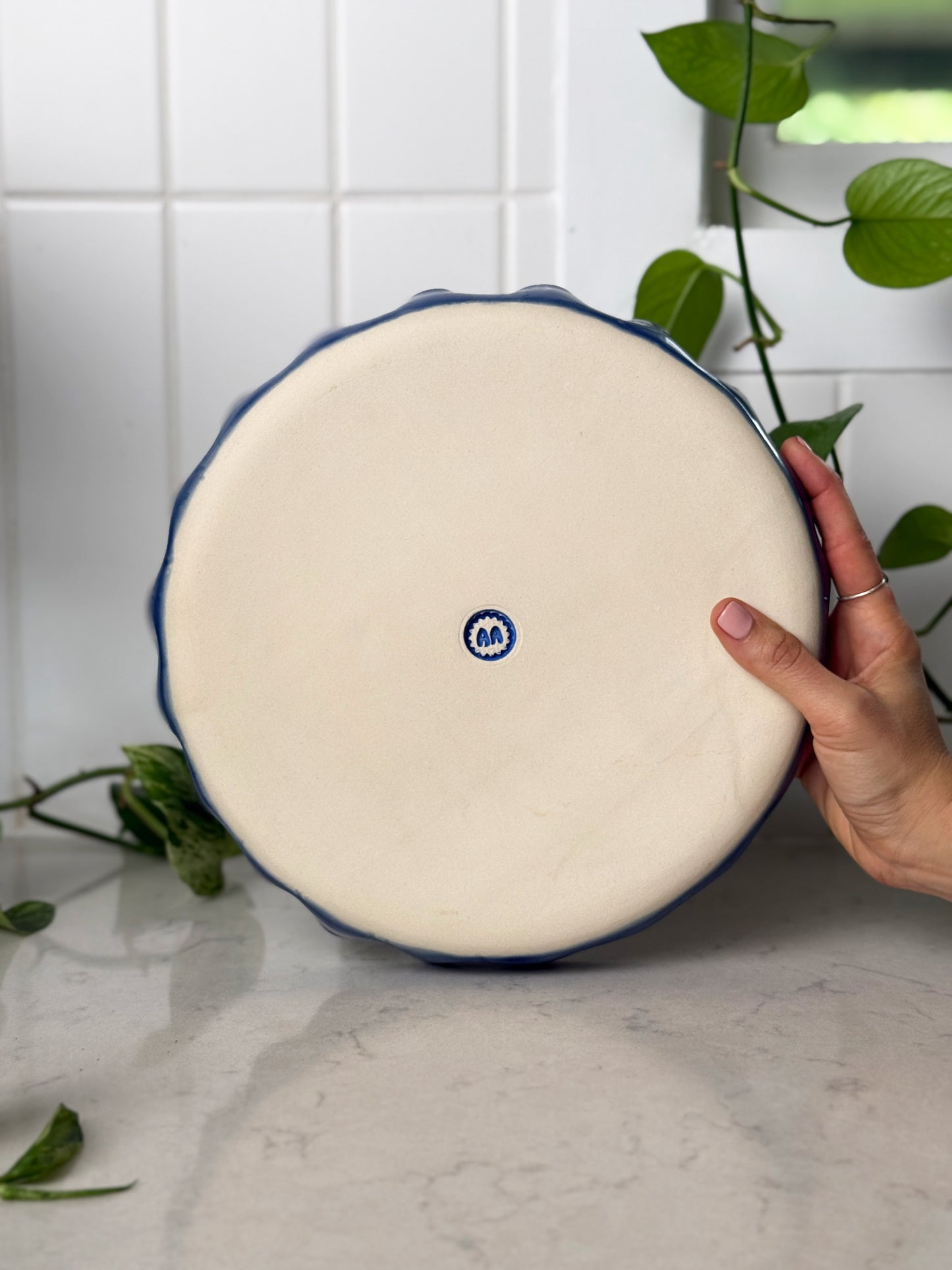 Grandmother’s Ocean — Limited Collector Platter (Large)