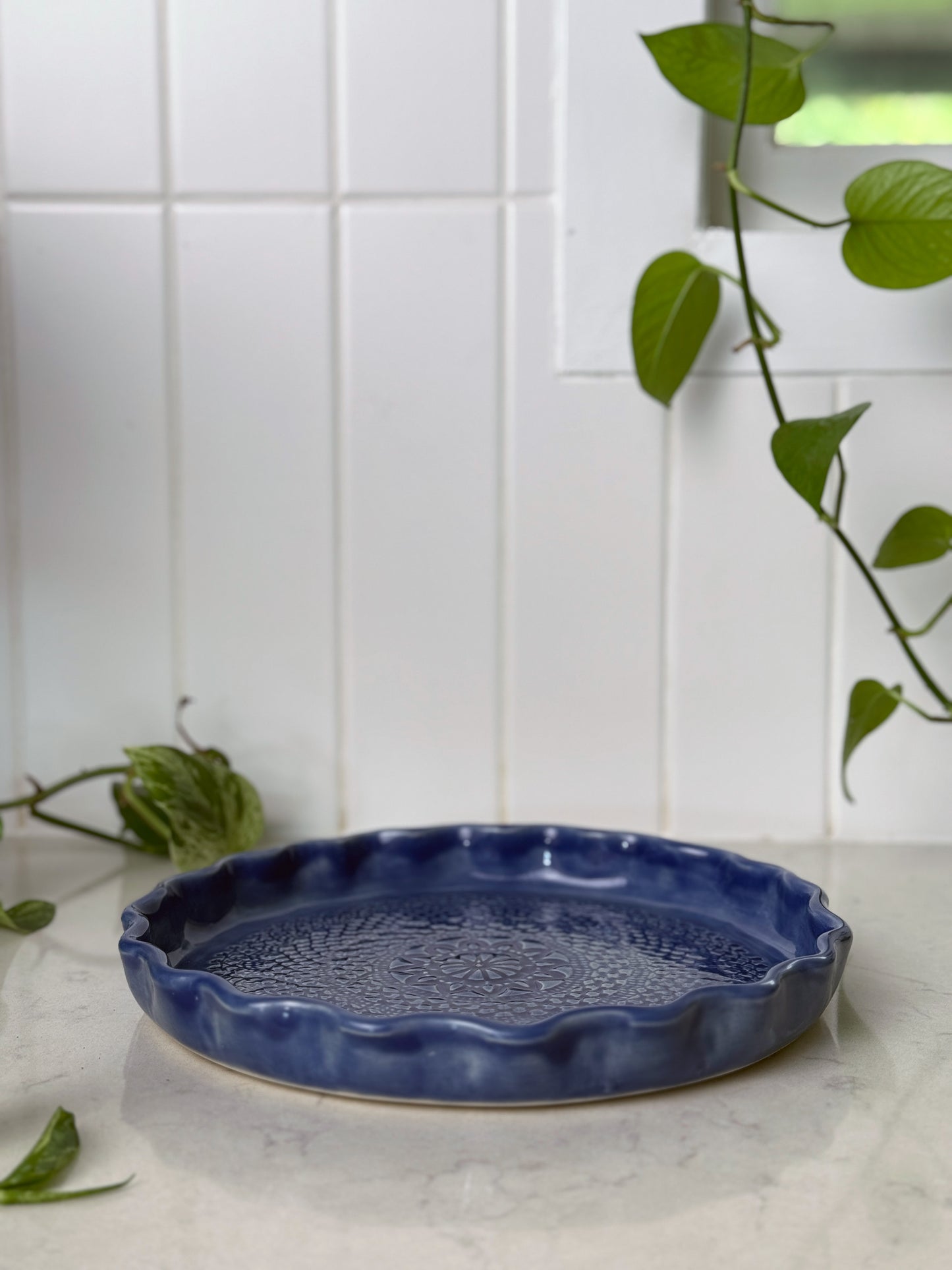 Grandmother’s Ocean — Limited Collector Platter (Large)