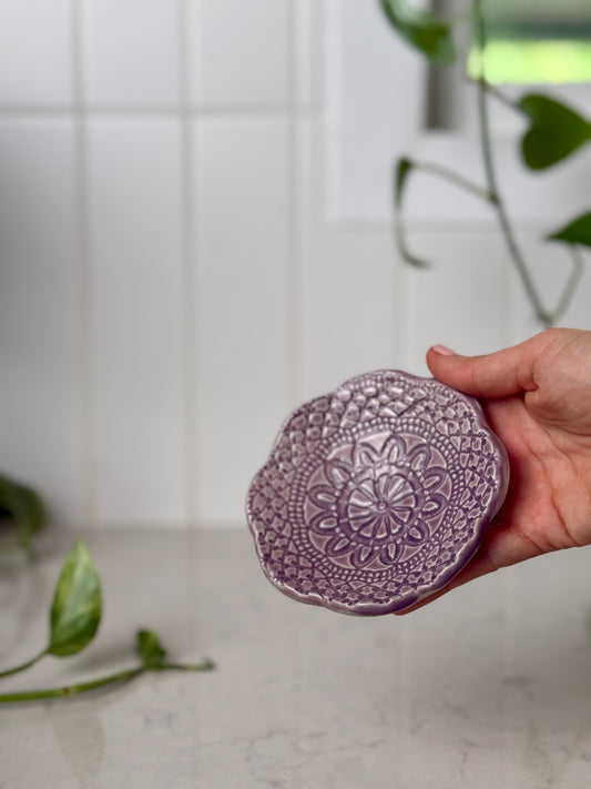Tacinha da Avó Lavender - Clay of AA signature piece