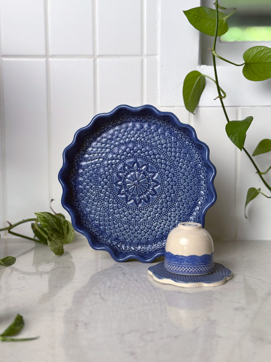Grandmother’s Ocean — Limited Collector Platter (Medium)