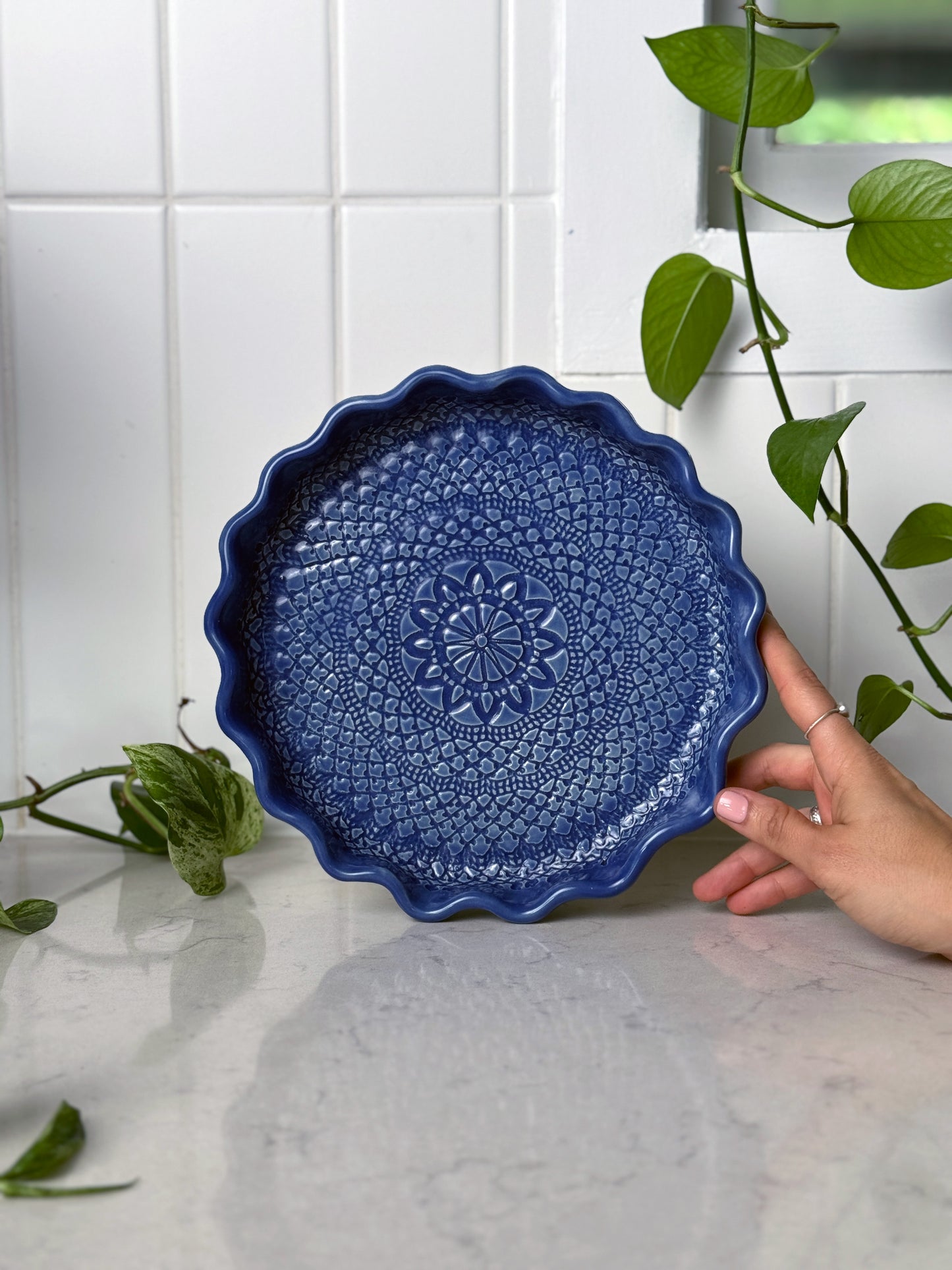 Grandmother’s Ocean — Limited Collector Platter (Medium)