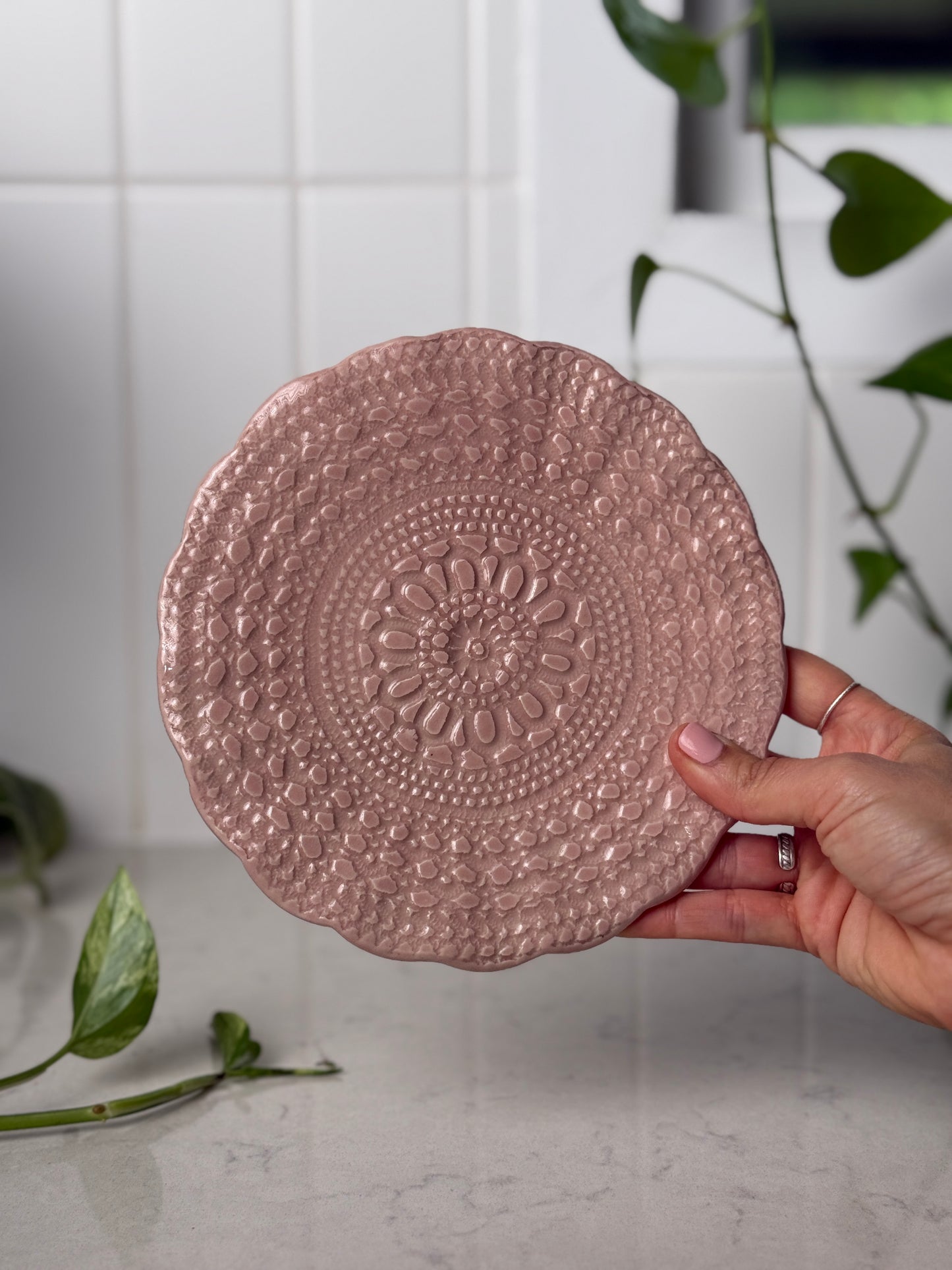 Onda Rosa — Collector Small Plate