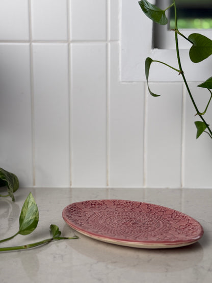 Prato da Avó Lita - Rosa Encantado (Limited Collector Platter)
