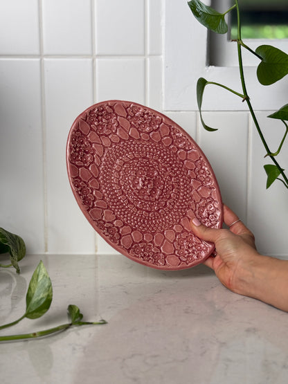 Prato da Avó Lita - Rosa Encantado (Limited Collector Platter)