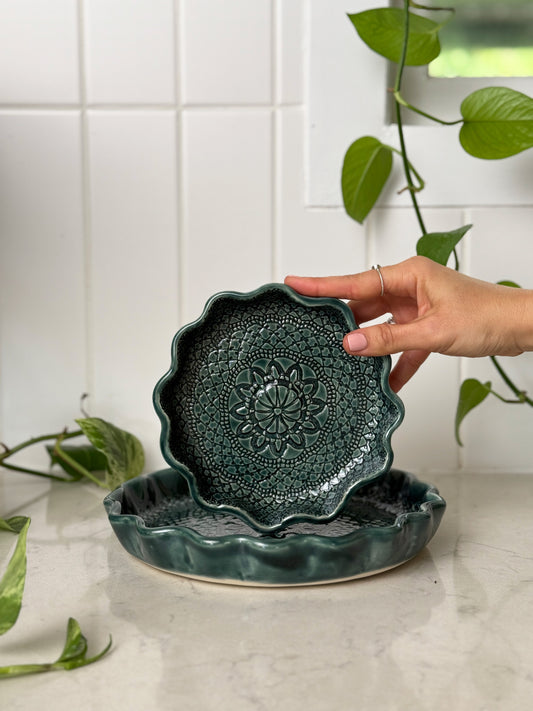Grandmother’s Esmeralda  — Limited Collector Platter (Small)