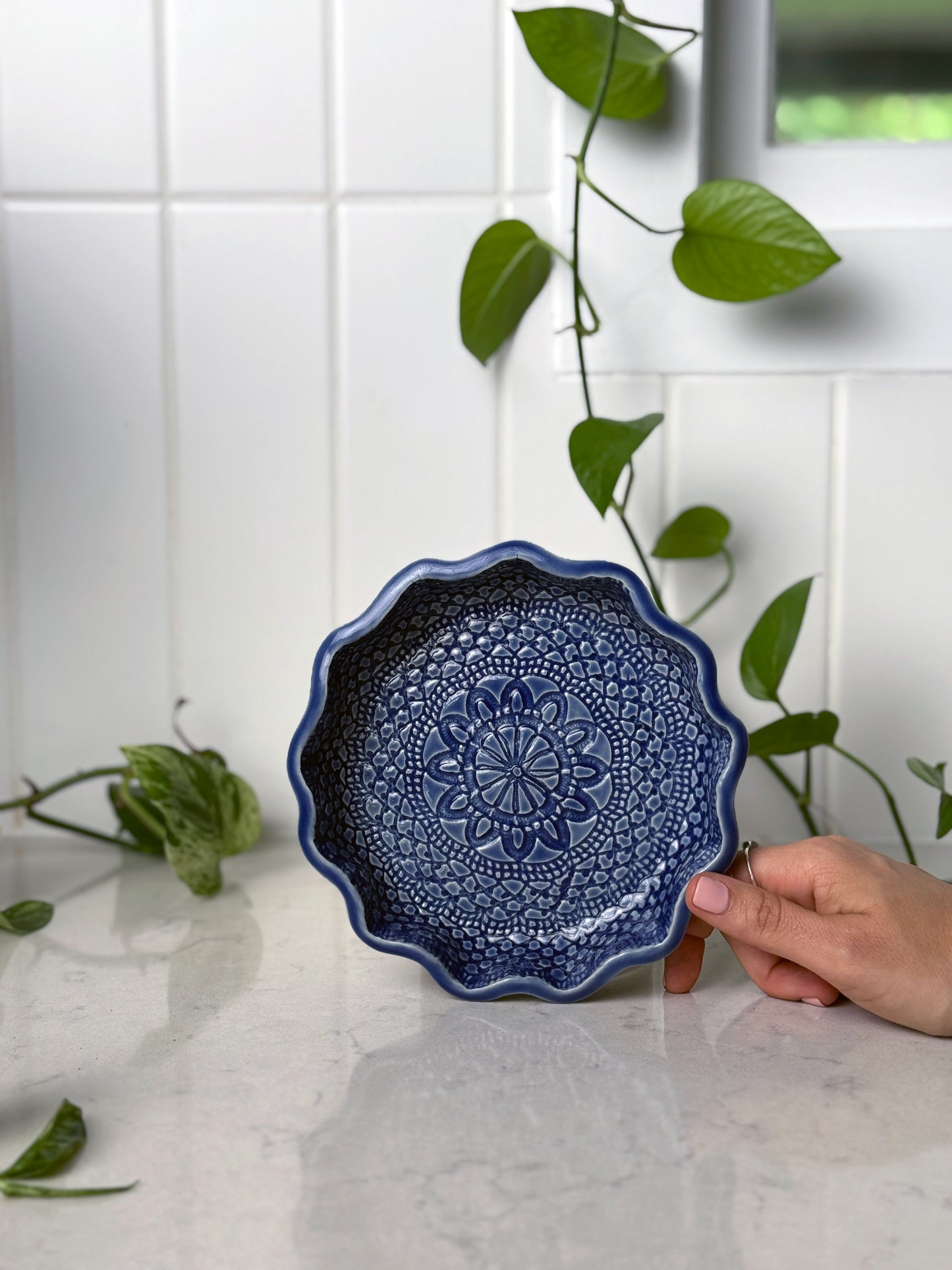 Grandmother’s Ocean — Limited Collector Platter (Small)
