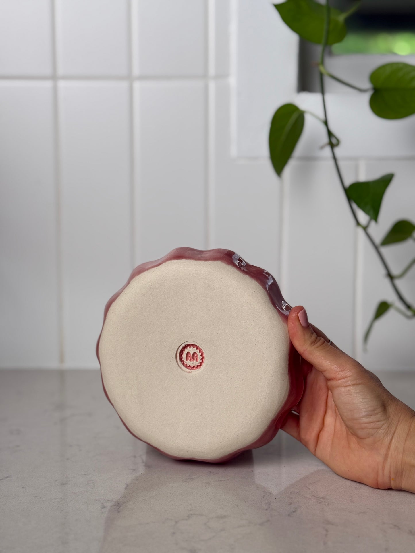 Grandmother’s Rose — Limited Collector Platter (Small) 01
