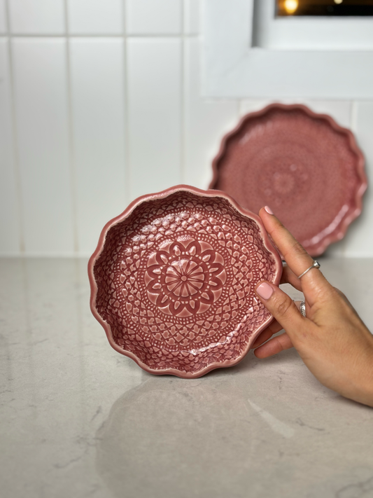 Grandmother’s Rose — Limited Collector Platter (Small) 01